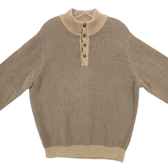 BROOKS BROTHERS 100% Linen Sweater Pullover Patterned Size LARGE - Picture 2 of 7
